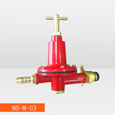 China Zinc south american type hotsale medium pressure lpg gas regulator for sale