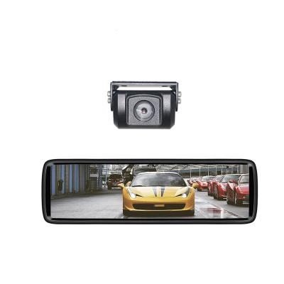 China Parking Line Full Display Screen Car Rear View Mirror With HD Car Backup Camera Auto Parking Line In Screen With Reverse Trigger for sale