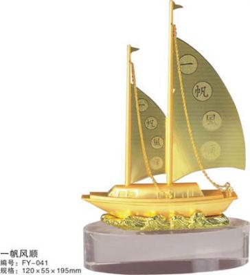 China Europe March EXPO 2022 Miniature Metal Ship Model for sale