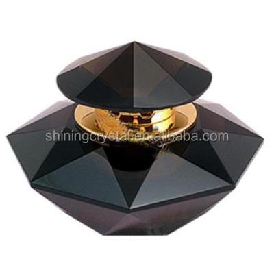 China 2022 NEW Black Color Personal Care Item Crystal Perfume Bottle For Man for sale