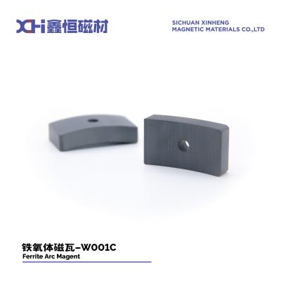 China Magnetos permanentes de ferrita fuerte para motores de generadores universales W001C en venta