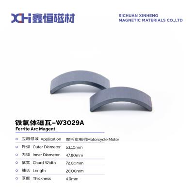 Cina Diverse specifiche della ferrite sinterizzata ad alta temperatura per motori per motocicli W3029A in vendita