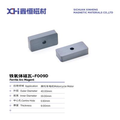 China Ferrit-Motormagnete Keramik-Motorbogenmagnete für Motorräder F1009D zu verkaufen