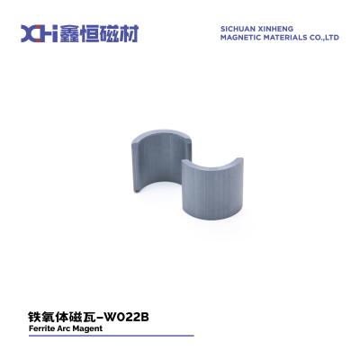 China Highly An-Isotropic Hexagonal Platelet Strontium Ferrite Magnet For Motorcycle Motor W022B for sale