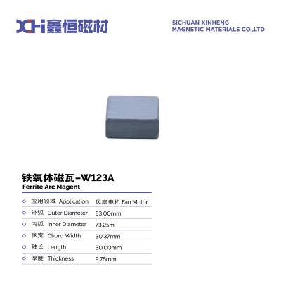 Cina La fabbrica nel sud-ovest può fornire ferrite magnetica permanente per motori di ventilatori W1123A in vendita