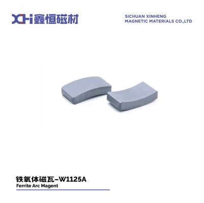 China Sintered Permanent Magnet Ferrite With High Coercive Force For Fan Motor W1125A for sale