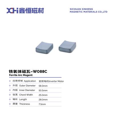 China Automatische Druckformung von Permanentmagneten Ferritmagnetfliesen für Invertermotoren W088C zu verkaufen