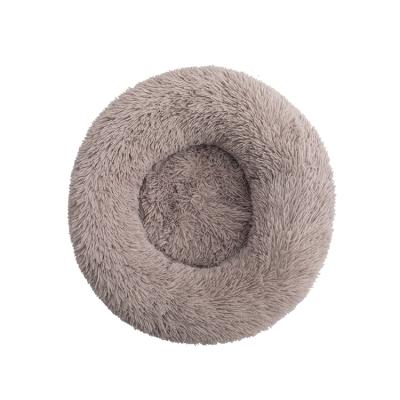 China New Factory Fashion Travel Pet Beds Modern Dog Sofa Soft Round Donut Bed For Dog Cat for sale