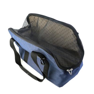 China Hot Selling Breathable Pet Carrier Small Dog Carrier Soft Sided Folding Portable Travel Dog Carrier for sale