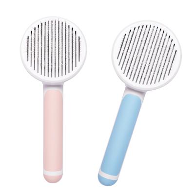 China Sustainable Innovative Pet Supplies Brush Cat Row Comb Cosmetologist Tools Pet Needle Comb for sale