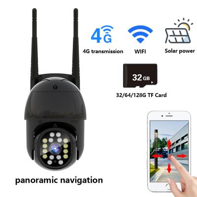 China NIGHT VISION 16 Lights Outdoor Wifi 360 Degree Full View APP HD Security Spy Auto Wireless Automotive Rotate PTZ IP Dome Camera for sale