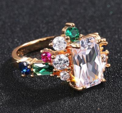 China Luxury BOHEMIA Rings Men Fashion Jewelry CZ Ring For Women Wedding Jewelry Wholesales for sale