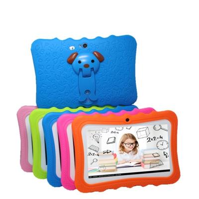 China Free Shipping GIFT 7 Inch Kids Tablet PC Android Children Tablet Preinstalled Kids Education Games Baby Birthday Christmas Gift for sale