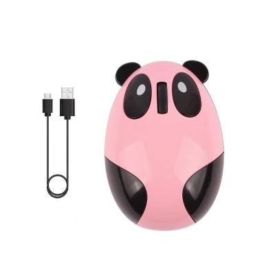 China Mini Cute Panda Shape Rechargeable Blue Tooth Mouse Optical Computer Mouse For Business/Exhibition/Christmas Gift for sale