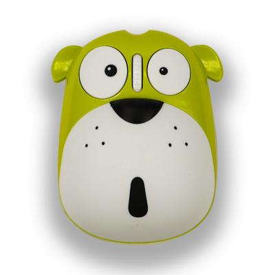 China Mini Lovely Dog Rechargeable Wireless Mouse 1200 DPI Kids Computer Cartoon Silent Mouse for MAC/Laptop for sale