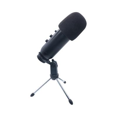 China New Design Pro Hot Selling EM-200 Audio Accuracy Microphone Podcast USB Plug and Play Audio Condenser Microphone Stand Set for Recording MIC, Studio for sale