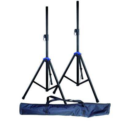 China Stronger Heavy Duty Metal Accuracy Stands SPS007BL-BAG Tripod Speaker Stand With Bag for sale