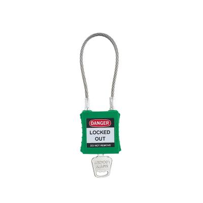 China High Security Safety Cable Padlock With OEM And Branded Padlock for sale