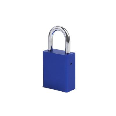 China Confined Spaces Security Square Lock Aluminum Body Steel Shackle Padlock for sale