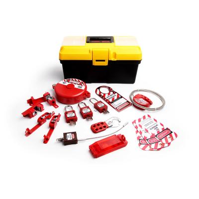 China Miniature Electric Circuit Breaker Lockout Lockout Tag Kit For Job Safety Lockout for sale