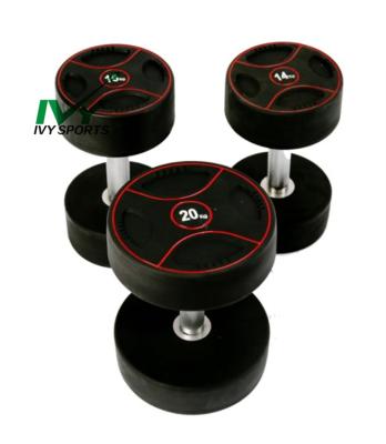 China Universal Cheapest Power Training Custom Weights 50kg Fitness Gym Equipment Dumbbell Set for sale