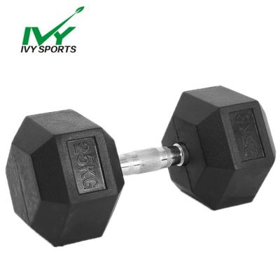 China China new style universal cast rubber dumbbell 20kg universal bodybuilding sale for sale