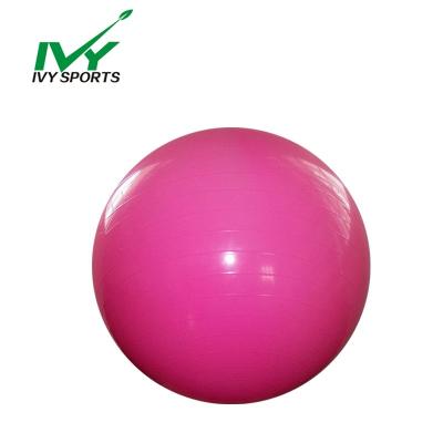 China Hot Selling PVC Anti Burst Logo Exercise Ball Customized Fitness Massage Yoga for sale