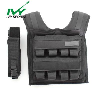 China Fitness Exercise Manufacturer Supply 5KG-20KG Adjustable Weight Fitness Weighted Vest for sale