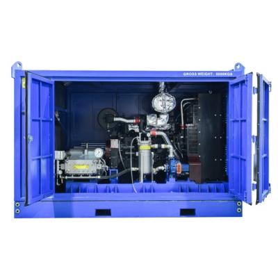 China Commercial Heat Exchanger Water Jetting Machine Rust Paint Contamination Sewer Cleaner With Medium-Pressure Cleaning Unit for sale