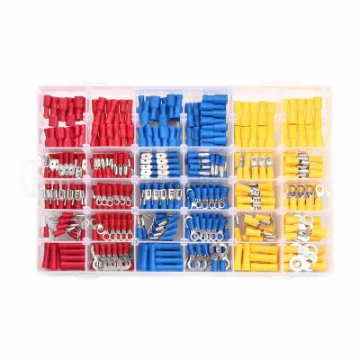 China 480PCS PVC Insulated Electrical Wire Plugs - Butt, Ring, Spade, Quick - Crimp Terminals Connectors Assortment Kit for sale