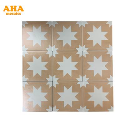 China Rustic Tiles Wholesale Non Slip Kitchen Decorative Moroccan Islamic Ceramics Tiles Porcelain Floor Tiles for sale