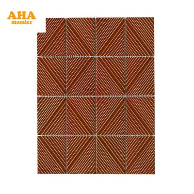 China Best Quality Wholesale Cheap Price Kitchen Backsplash Diamond Pattern Ceramic Tiles Bathroom CLASSIC for sale