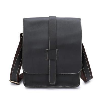 China - Popular Dreamtop DTG507 Young Men Body Bag Men Throw Single Shoulder Bag Whip Real Leather Cross - Cross Body Bag Men for sale