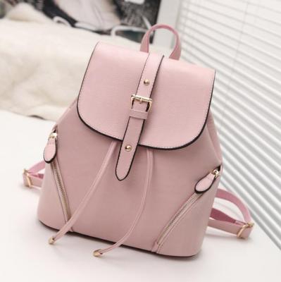 China Hot Selling GPS Dreamtop DTD205 Pink Color Design PU Leather Backpack For Women for sale