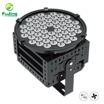 Chine diamètre-bâti en aluminium du lumin 120m/w de prix usine de stade du projecteur 800W LED de lumière élevée solaire extérieure élevée de mât à vendre