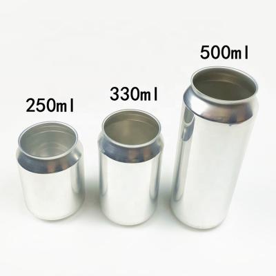 China Aluminum Beverage Customsized Logo 180ml 200ml 250ml 270ml 310ml 330ml 355ml 473ml 500ml 550ml Energy Drink Can Empty Beer Can for sale