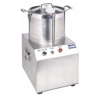 China Stainless Steel Spice 10L Electric Fruit Food Chopper Machine Industrial Meat Mincer Machine Tilt Head Design for sale