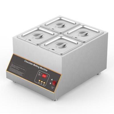 China 110V 220V Commercial Stainless Steel Catering 4 Pots Melter Electric Chocolate Melter 12kg for sale