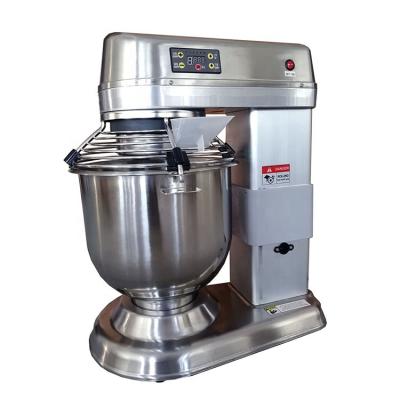 China Electric Commercial Dough Bread Bakery Spiral 26L Industrial Food Mixer Design Tilt Head 110V 220V for sale