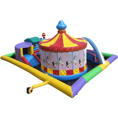 China High Commercial Grade Equipment Cost Effective Outdoor Inflatable Amusement City Inflatable Park Ride for sale