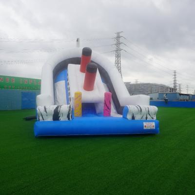 China Titanic Games Inflatable Dry Boat Inflatable Slide T8-1357 for sale