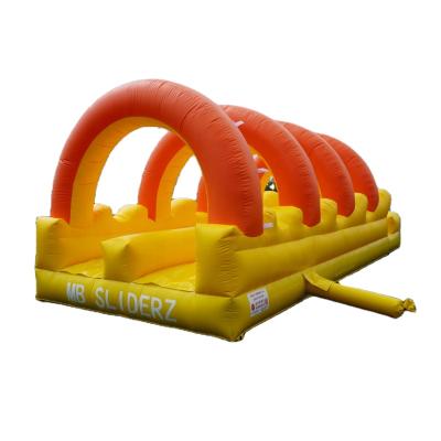 China High Quality PVC Of Children's Inflatable Water Slip And Slide for sale