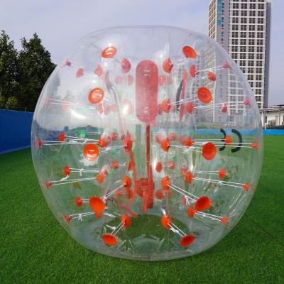 China Sports Games 1.5m Diameter Inflatable Bumper Ball Inflatable Toy Inflatable Body Zorb Ball Suit Bubble Soccer Ball For Sale for sale