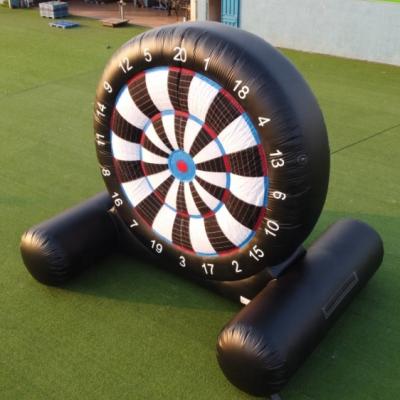 China Garden Games Factory Price Inflatable Sports Dartboard Football Dart Board Outdoor Inflatable Sports Game for sale