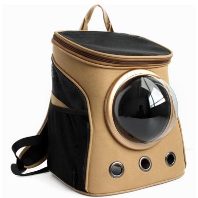 China Breathable Pet Travel Carrier Bag Bubble Backpack Pet Carriers Space Capsule Pet Backpack Bubble Window for sale