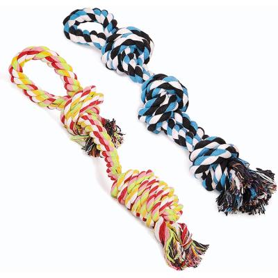 China New Style Viable Good Prices Colorful Cotton Rope Pet Toy Dog Like Toy Pet Rope Dog Toy for sale