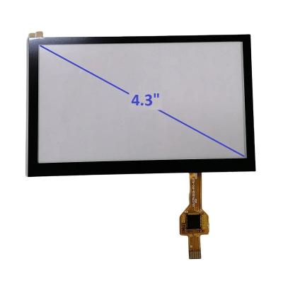 China 4.3' Inch Capacitive Touch Screen Panel For Industrial 4.3 Frame LCD Monitor for sale