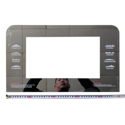 China Acrylic Touch Screen Cover Lens Panel For LCD LED Monitor 2.5 42