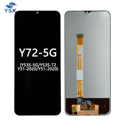 China For Original vivo y53s Mobile Phone LCDs For vivo Y53s 5G Y72 5G Y31 Y51 2020 Display Replacement LCD Touch Screen For Vivo Y53s T2 LCD for sale