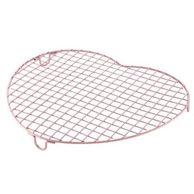 China Gold Viable Bread Rose Wire Stainless Steel Food Grade CHEFMADE Roast Bakeware Baking Cooling Rack for sale